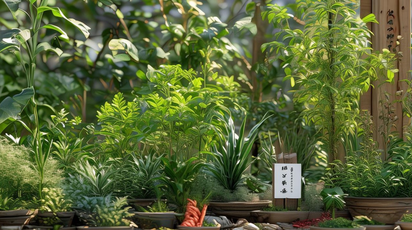 中草药松