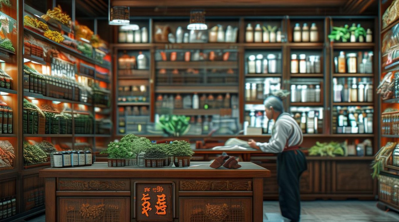 中草药的药店