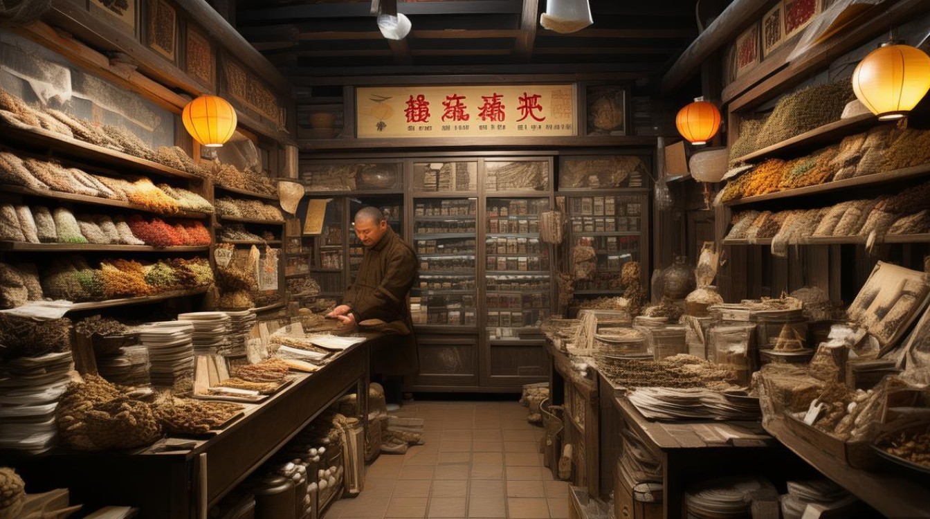 中草药材店