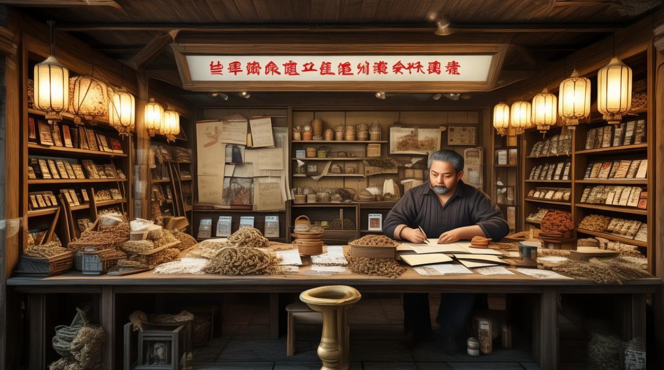 中草药材店