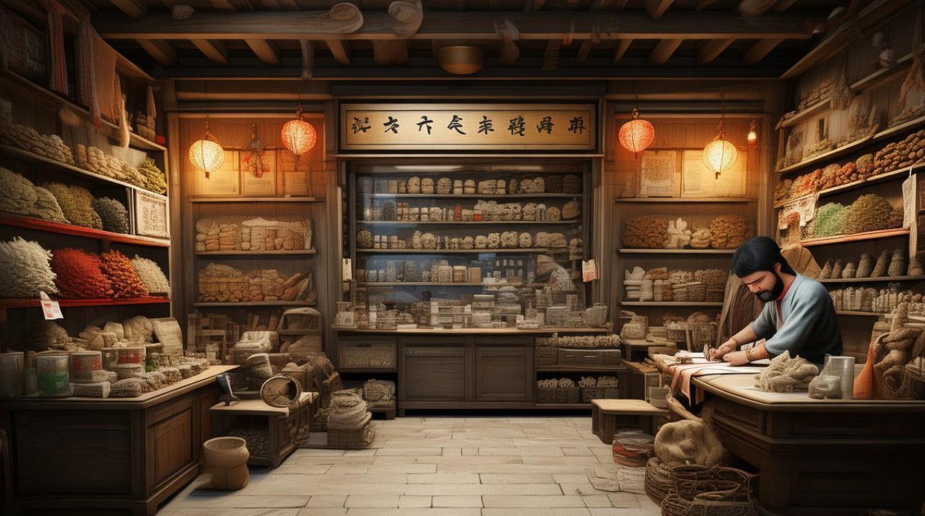 中草药材店