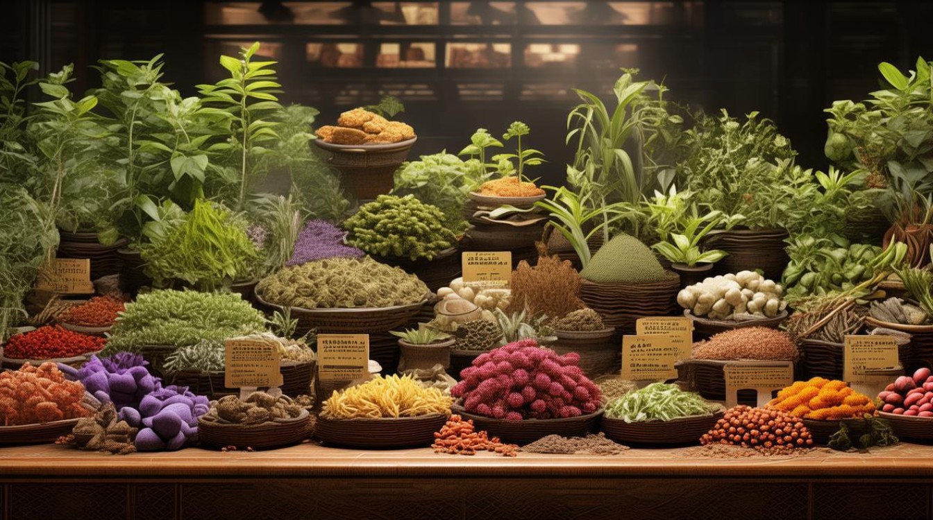 各样中草药