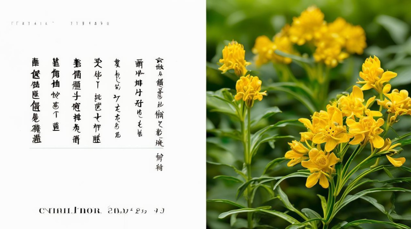 中草药千里光药用