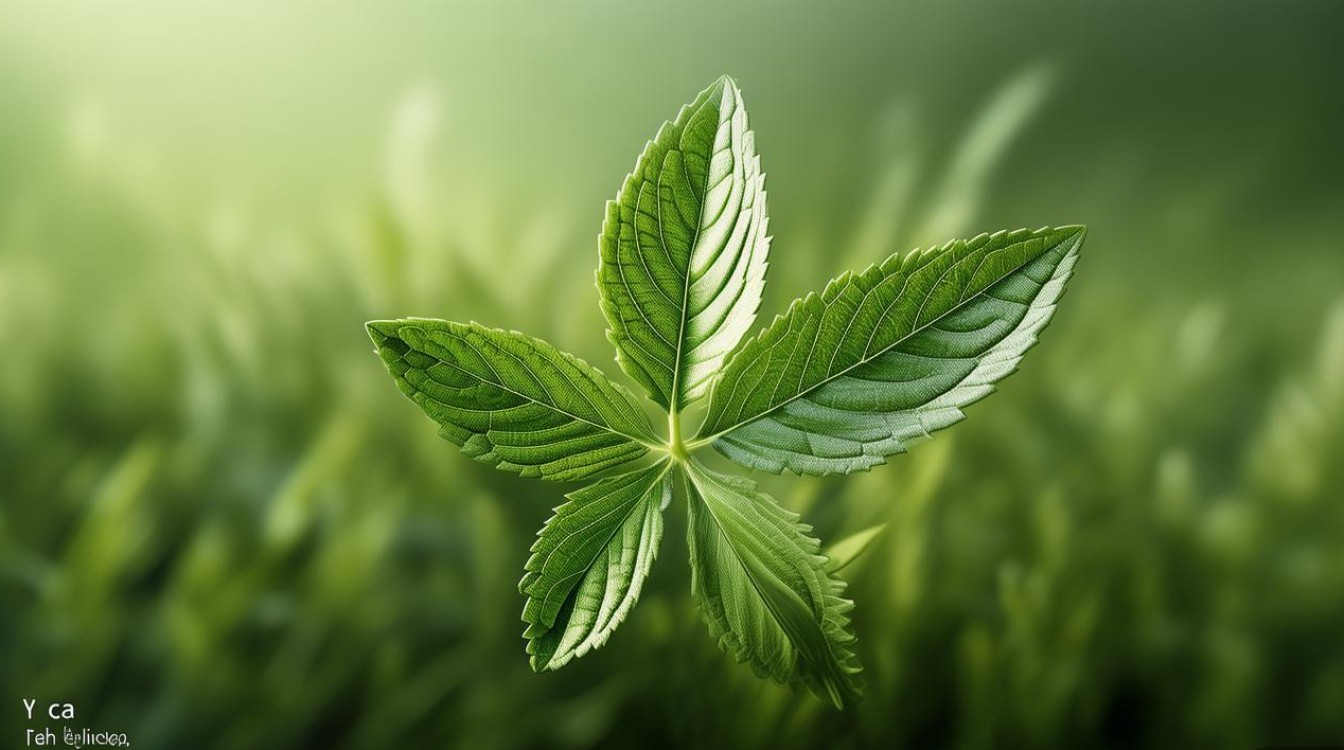 中草药一叶草图片