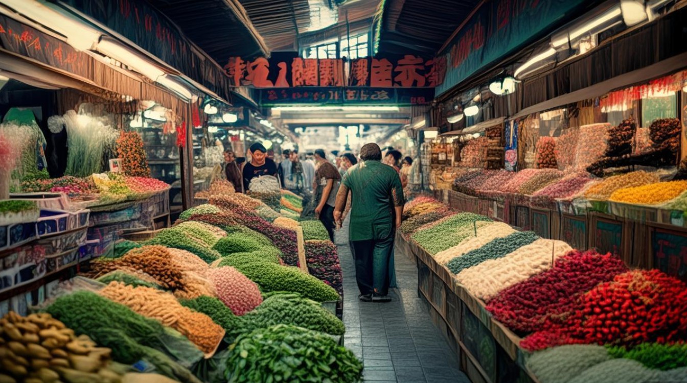 昆明中草药材交易市场