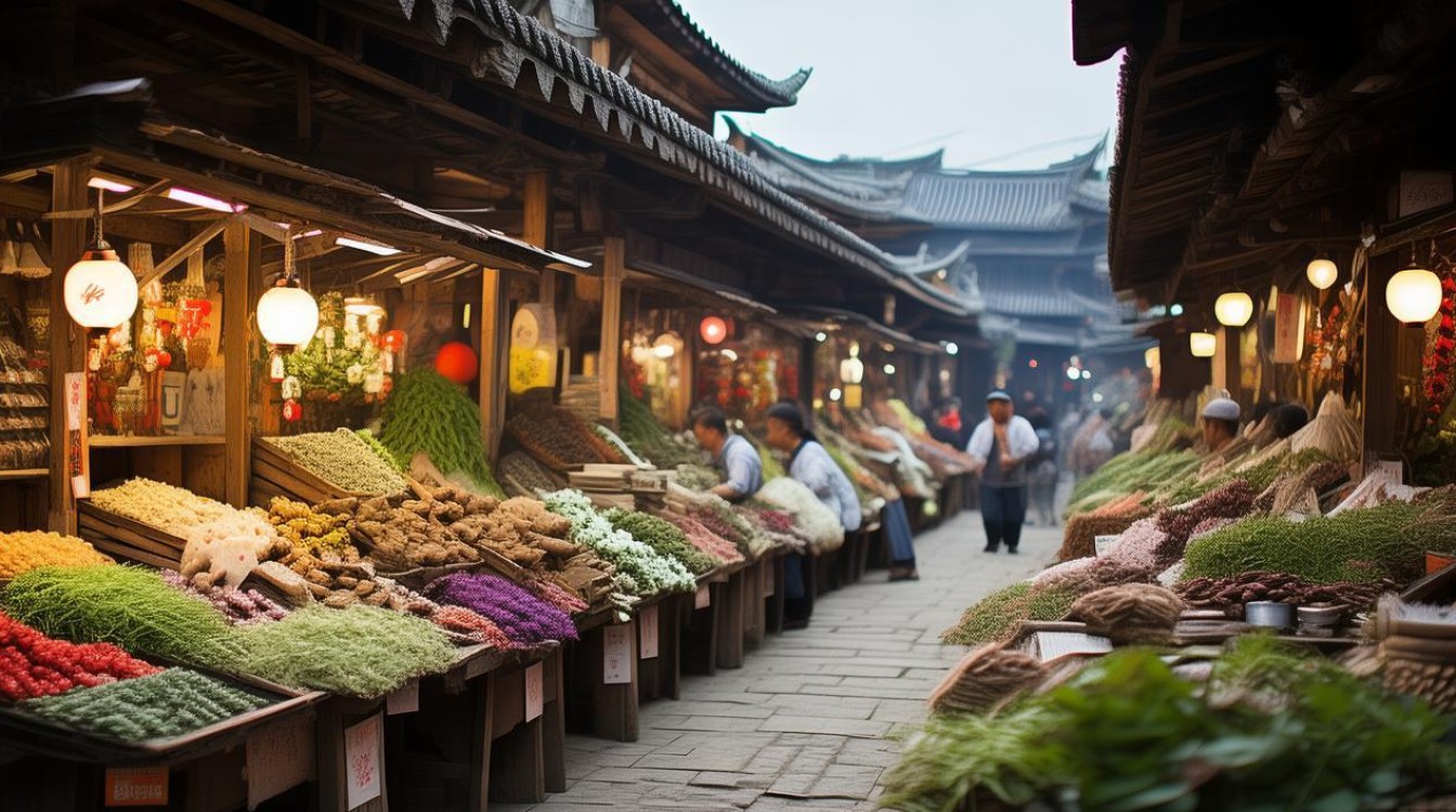 蕲春中药材市场