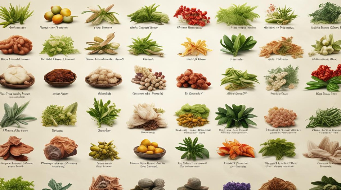 中草药图片与功效大全