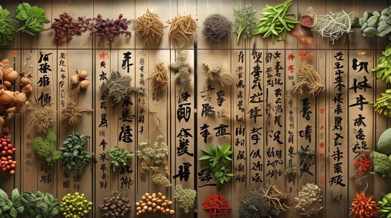 常见的中草药名字