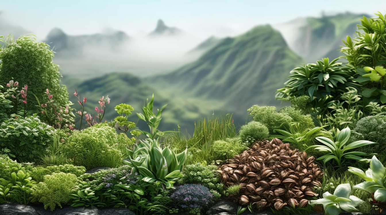 华山的药材