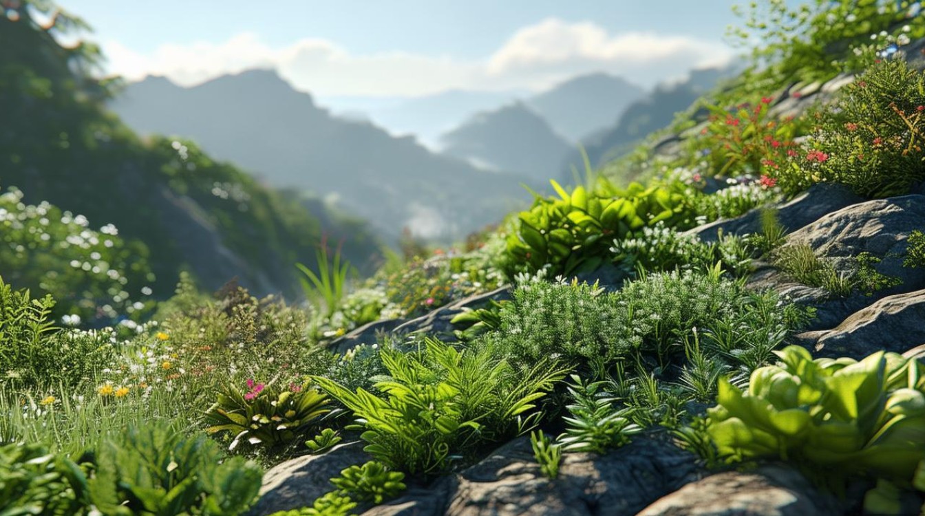 华山的药材