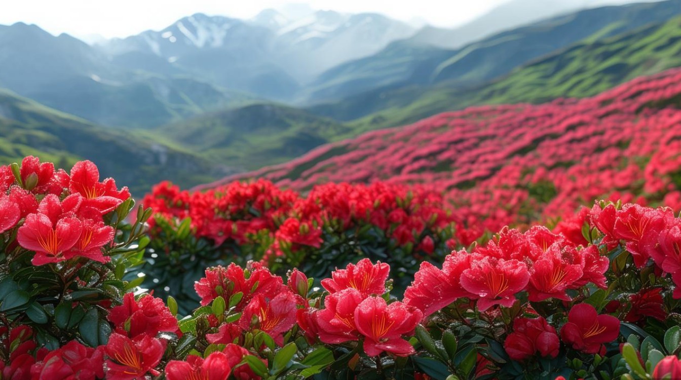 中草药映山红