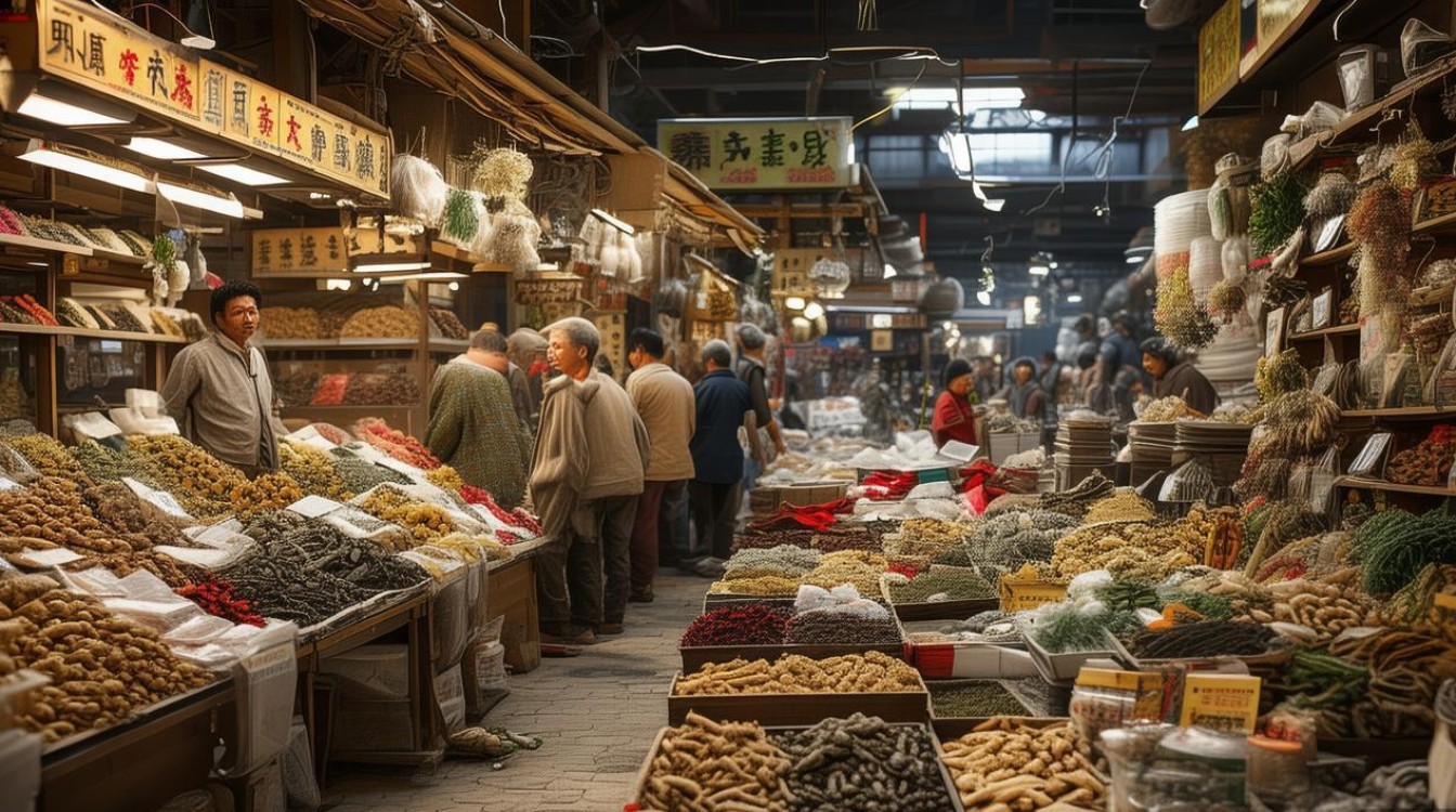 中草药大市场